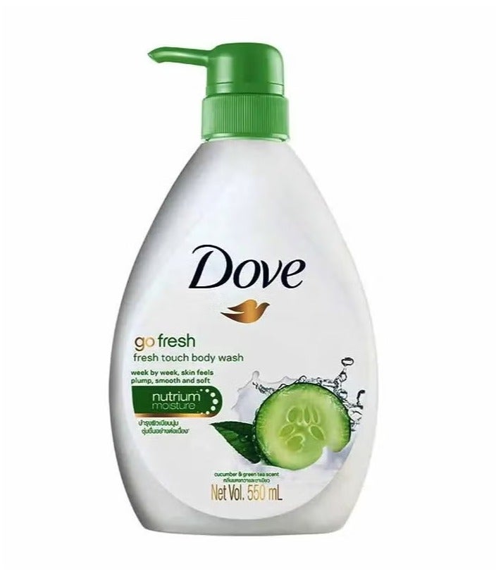 غسول الجسم دوف جو فريش تاتش 550 مل